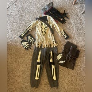 Disney Store Pirates of the Caribbean Boney Captain Jack Sparrow Large 10/12